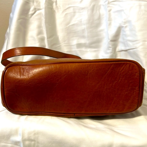 Oroton Australia Brown Leather Shoulder Crossbody Handbag Purse - Picture 6 of 6